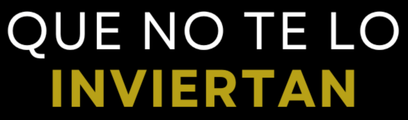 Que no te lo inviertan